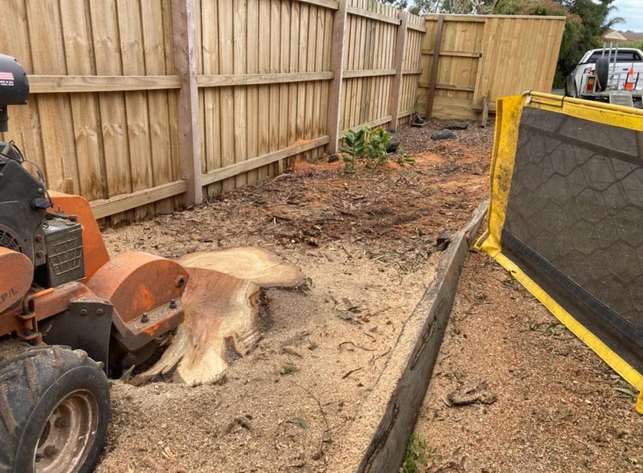 Stump grinding Melbourne